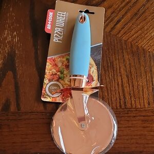 R+Co Copper and Blue Pizza Wheel